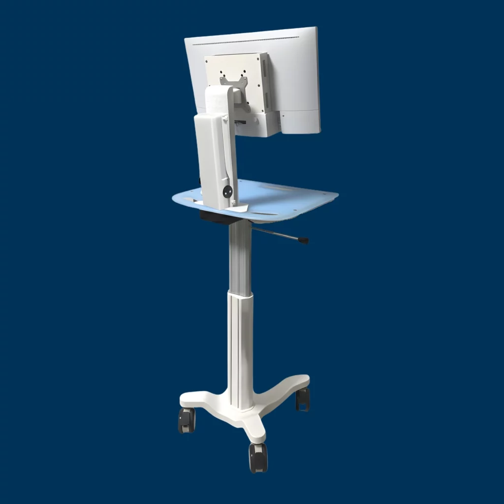 Chariot informatique médical Rcare, Light 4.2, informatisé avec la batterie MPS-03® de Mediantech