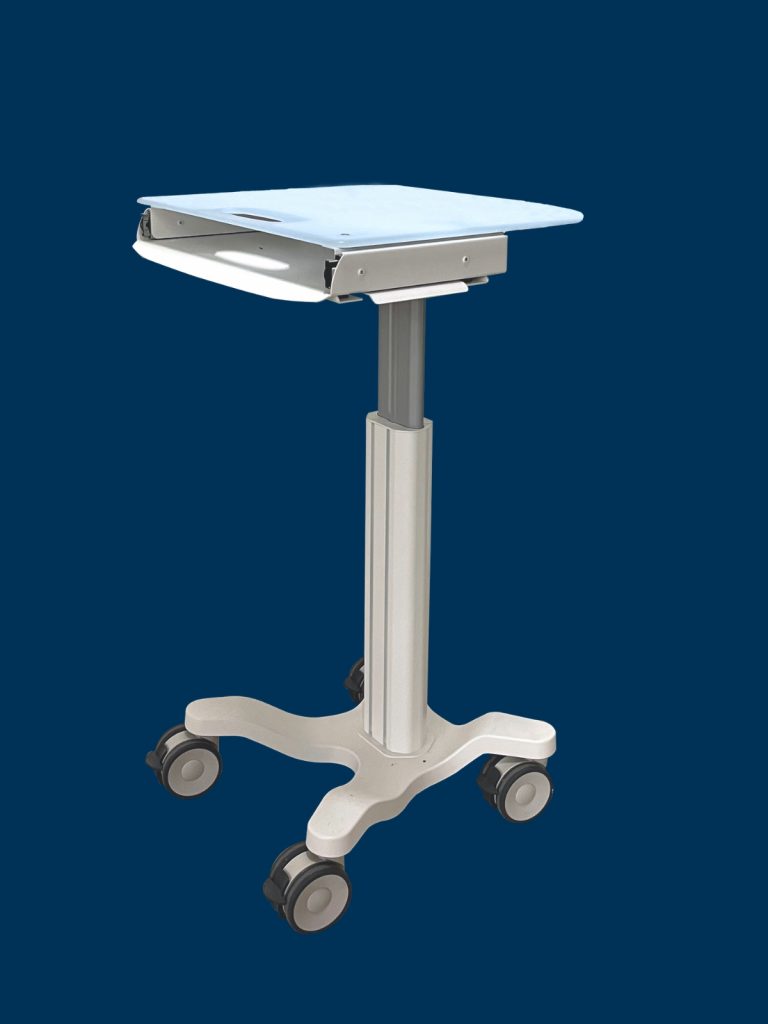 Chariot PC portable médical Rcare, Light 4.2, non informatisé